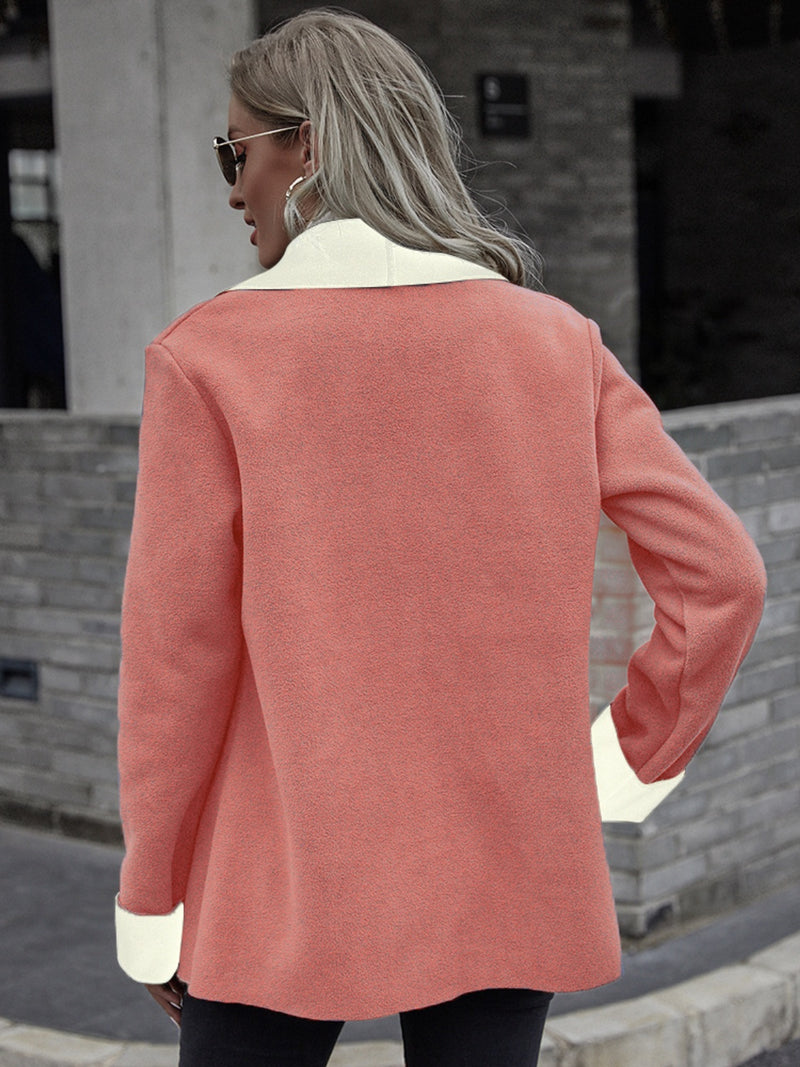 Open Front Long Sleeve Jacket