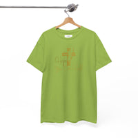 Christian T-Shirt - 'Hope You Can Hold' Gold Cross Tee