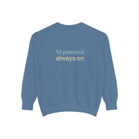 AI-Powered Sweatshirt — "God's Message Multiplied by AI" Crewneck