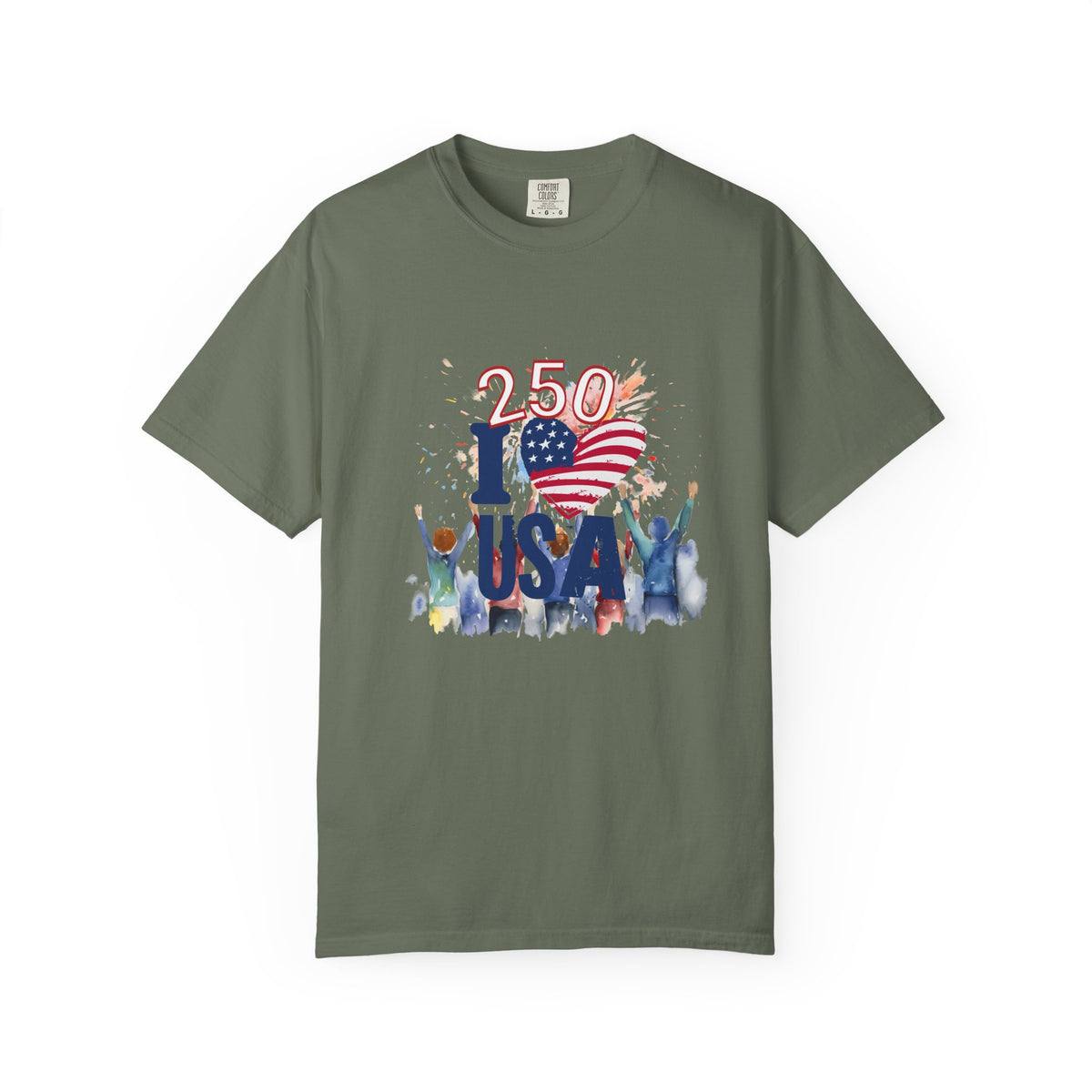 I Love USA 250th Anniversary T-Shirt