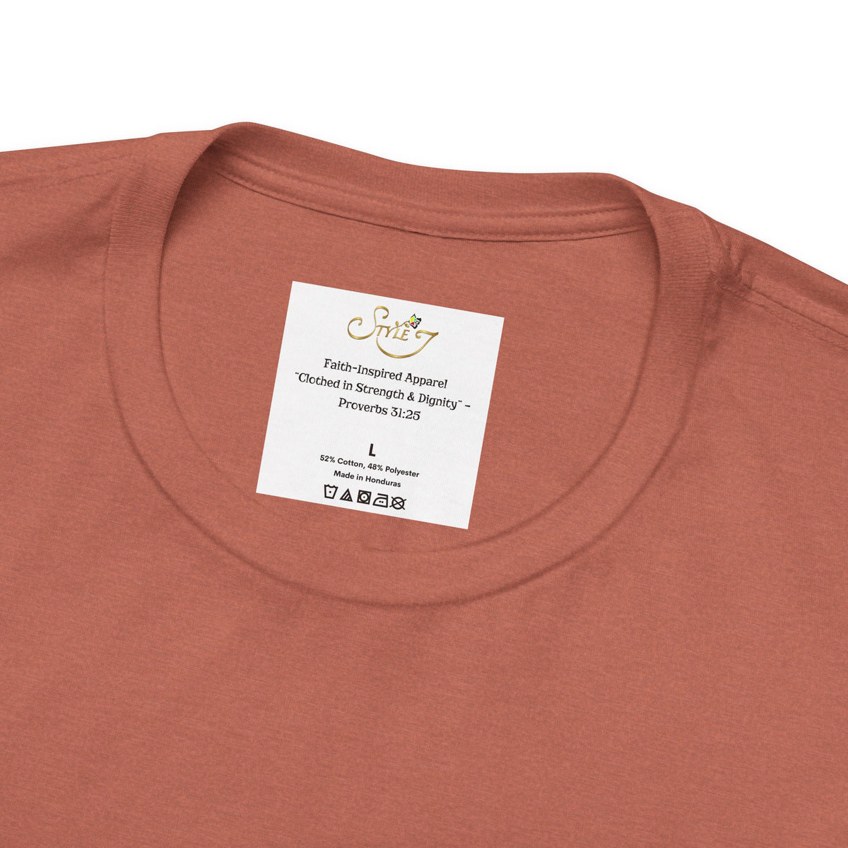 Faith T-Shirt — "God's Promises Never Fail" Christian Tee with Cross & Olive Branch Design