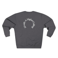 AI-Powered Execution Crewneck Sweatshirt — "God-Given Vision. AI-Powered Execution." Inspirational Graphic