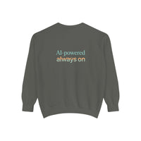 AI-Powered Sweatshirt — "God's Message Multiplied by AI" Crewneck
