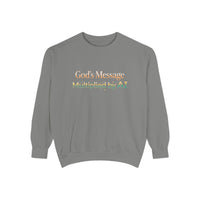 AI-Powered Sweatshirt — "God's Message Multiplied by AI" Crewneck