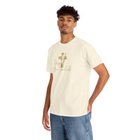 Christian T-Shirt - 'Hope You Can Hold' Gold Cross Tee
