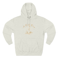 Faith Script Hoodie — "A Daily Dose of Faith" Gold Script Fleece Hoodie