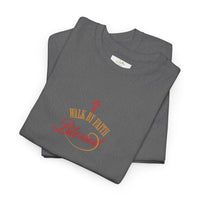 Unisex Blessed Faith T-Shirt — Christian Cross Religious Tee ("Blessed" design)