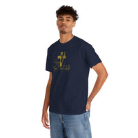 Christian T-Shirt - 'Hope You Can Hold' Gold Cross Tee