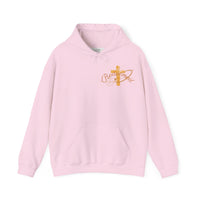 Saved Hoodie — Christian Cross Inspirational Pullover