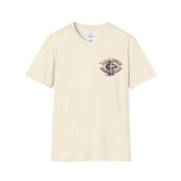 Christian Cross T‑Shirt — "Wear Truth Share Grace" Front & "Blessed" Back