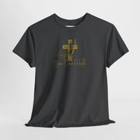 Christian T-Shirt - 'Hope You Can Hold' Gold Cross Tee