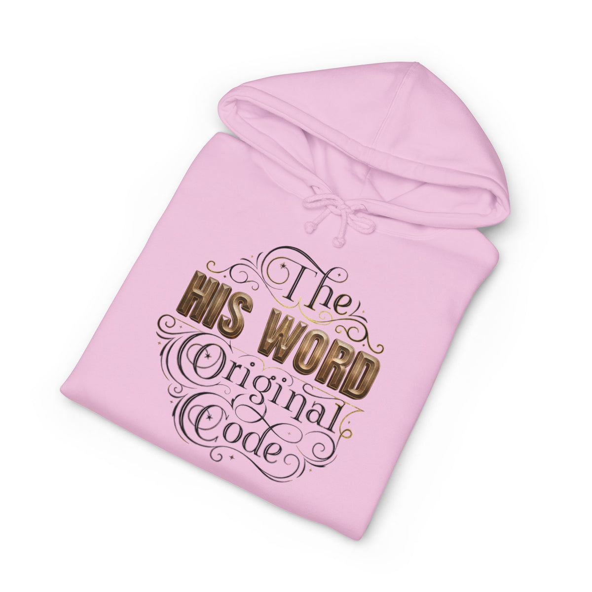 His Word: The Original Code Hoodie — John 1:1 Christian Sweatshirt