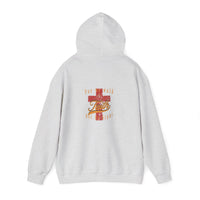 Unisex Blessed Faith Hoodie - 'Walk by Faith' Christian Pullover