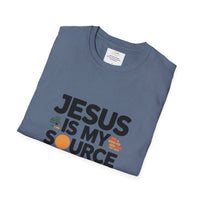 Jesus Is My Source Code T-Shirt — Christian Programmer Tee