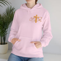 Saved Hoodie — Christian Cross Inspirational Pullover
