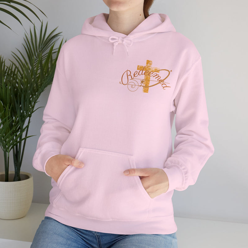 Saved Hoodie — Christian Cross Inspirational Pullover