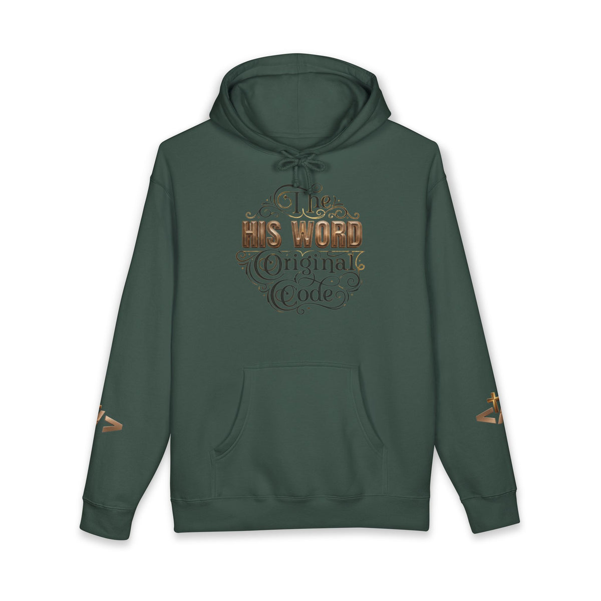 His Word: The Original Code Hoodie — John 1:1 Christian Sweatshirt