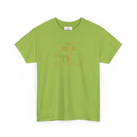 Christian T-Shirt - 'Hope You Can Hold' Gold Cross Tee