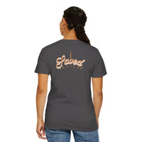 Surfboard Script T-Shirt — 'Salvador' Beach Vibe Graphic Tee