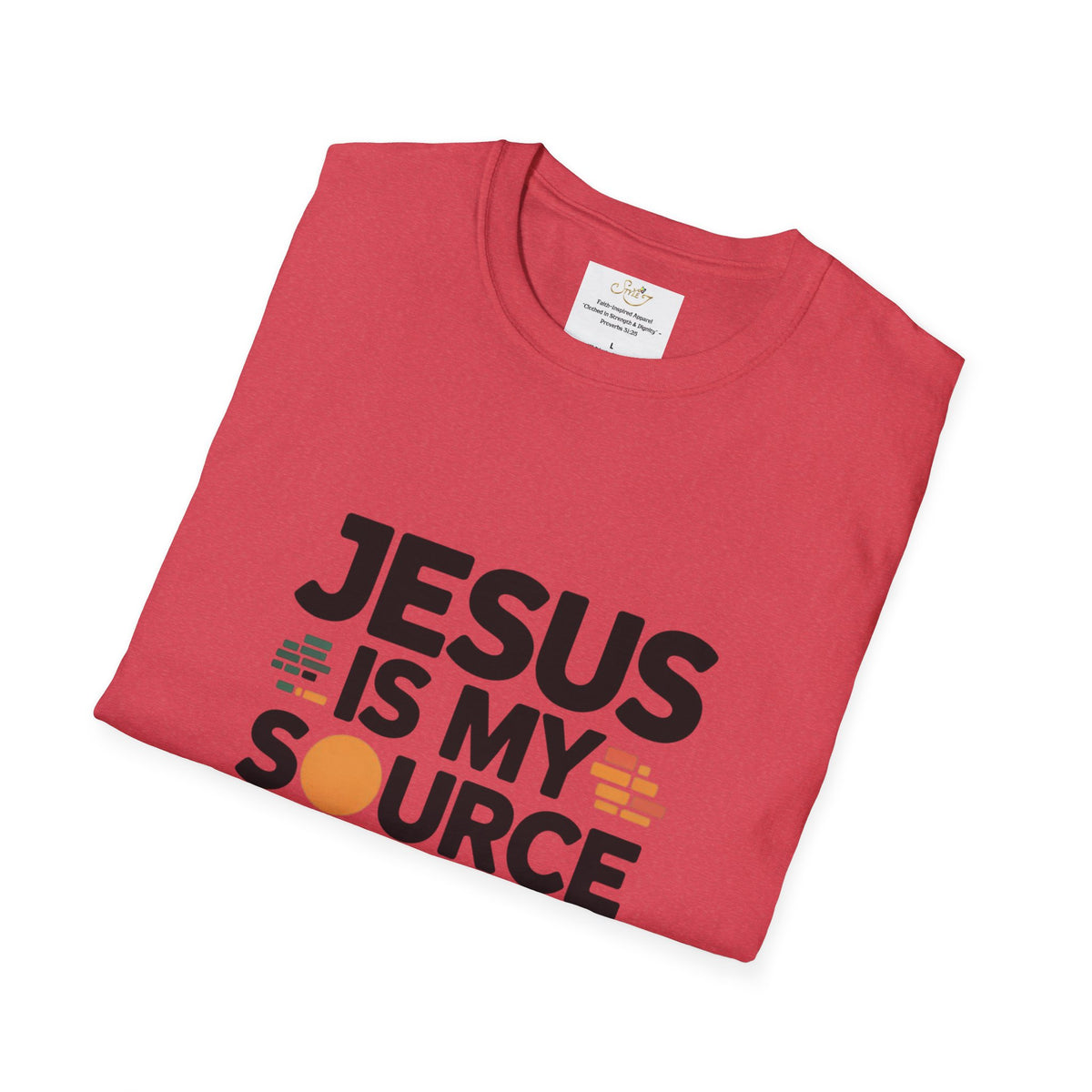 Jesus Is My Source Code T-Shirt — Christian Programmer Tee