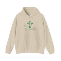 Faith Cross Hoodie — "Hope You Can Hold" Christian Pullover