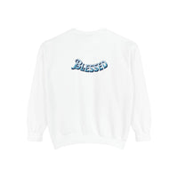 Wear Truth Share Grace Sweatshirt — Christian Cross 'Blessed' Pullover