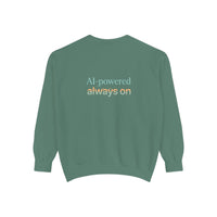 AI-Powered Sweatshirt — "God's Message Multiplied by AI" Crewneck