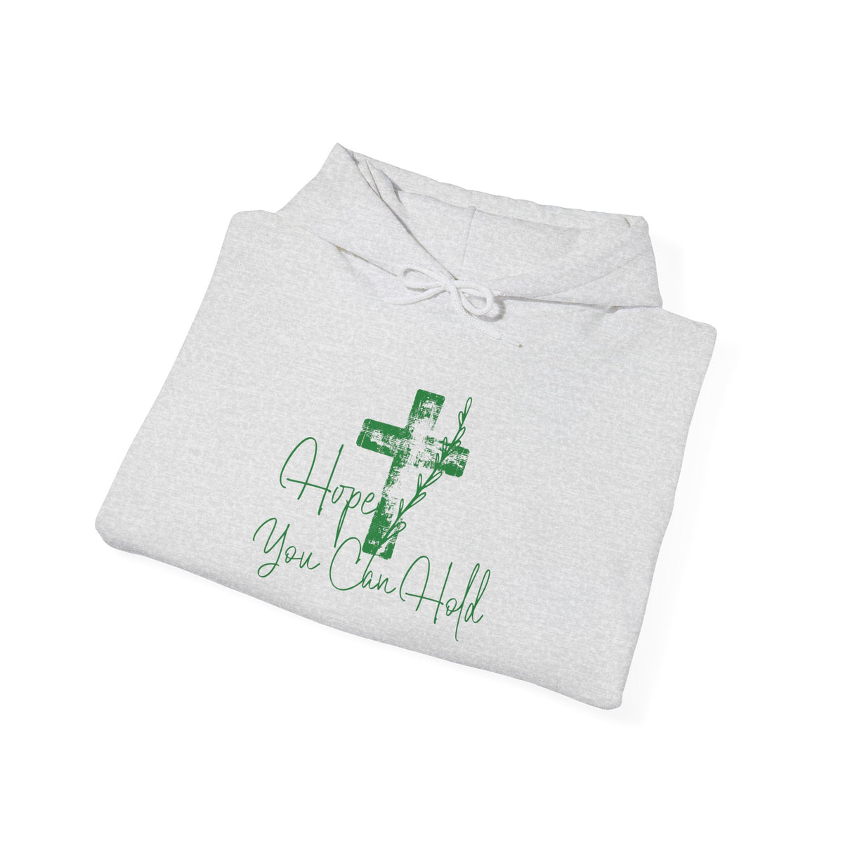Faith Cross Hoodie — "Hope You Can Hold" Christian Pullover