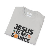 Jesus Is My Source Code T-Shirt — Christian Programmer Tee