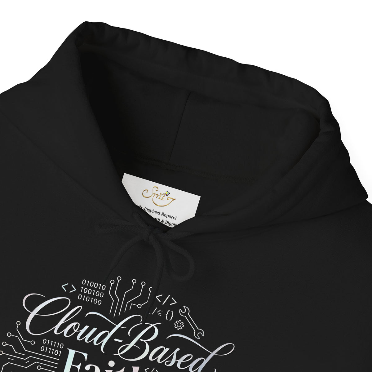 Cloud-Based Faith Hoodie — "No Storage Limits" Spiritual Backup Sweatshirt