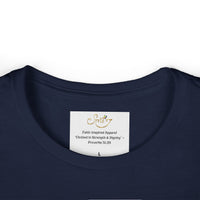 Patriotic Floral Tee — "Faith, Freedom, American Legacy" Women's T‑Shirt