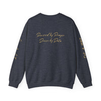 Christian AI Crewneck Sweatshirt - "Amen & AI" Gold Script, "Powered by Prayer, Driven by Data"