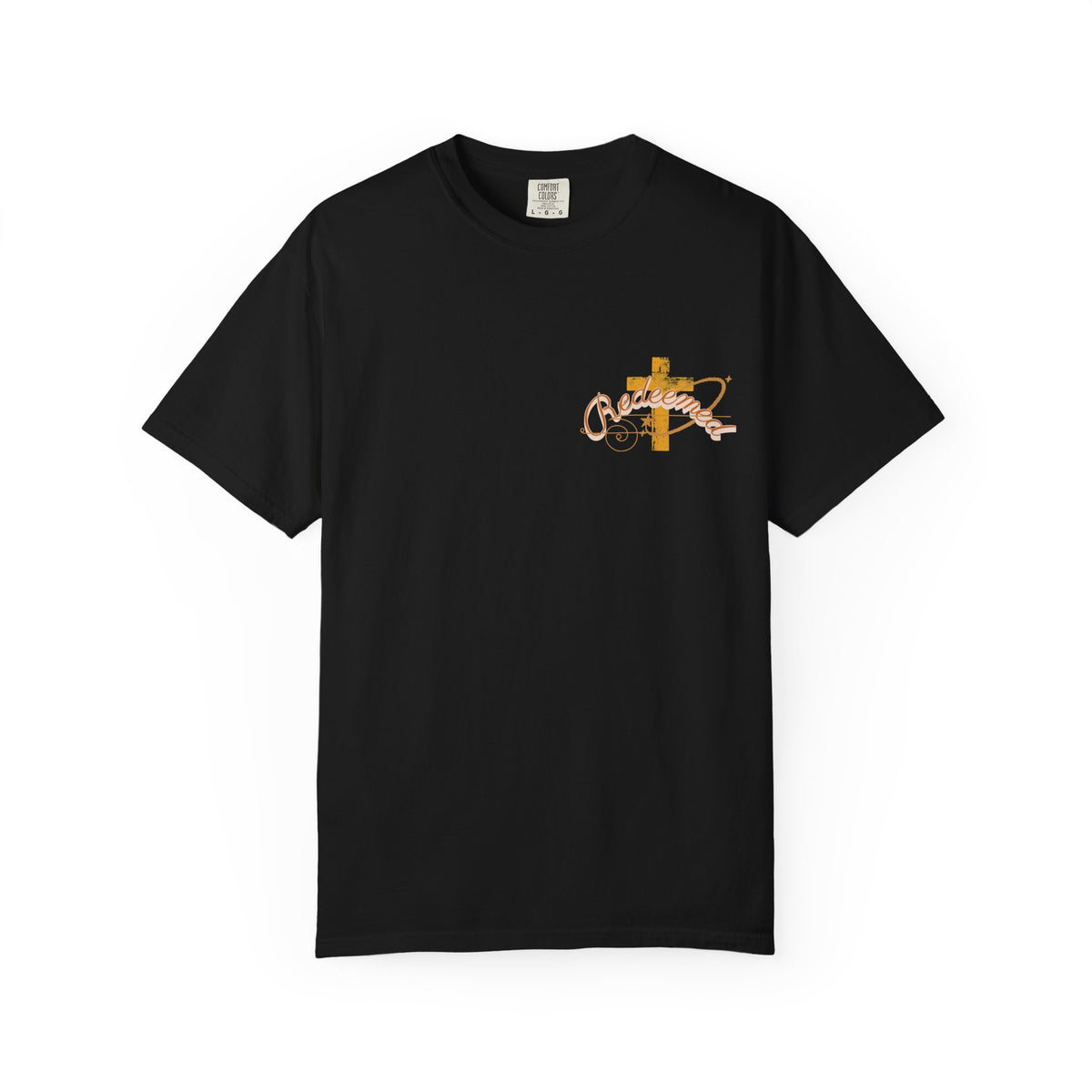 Redeemed Script T-Shirt — 'Salvador' Beach Vibe Graphic Tee