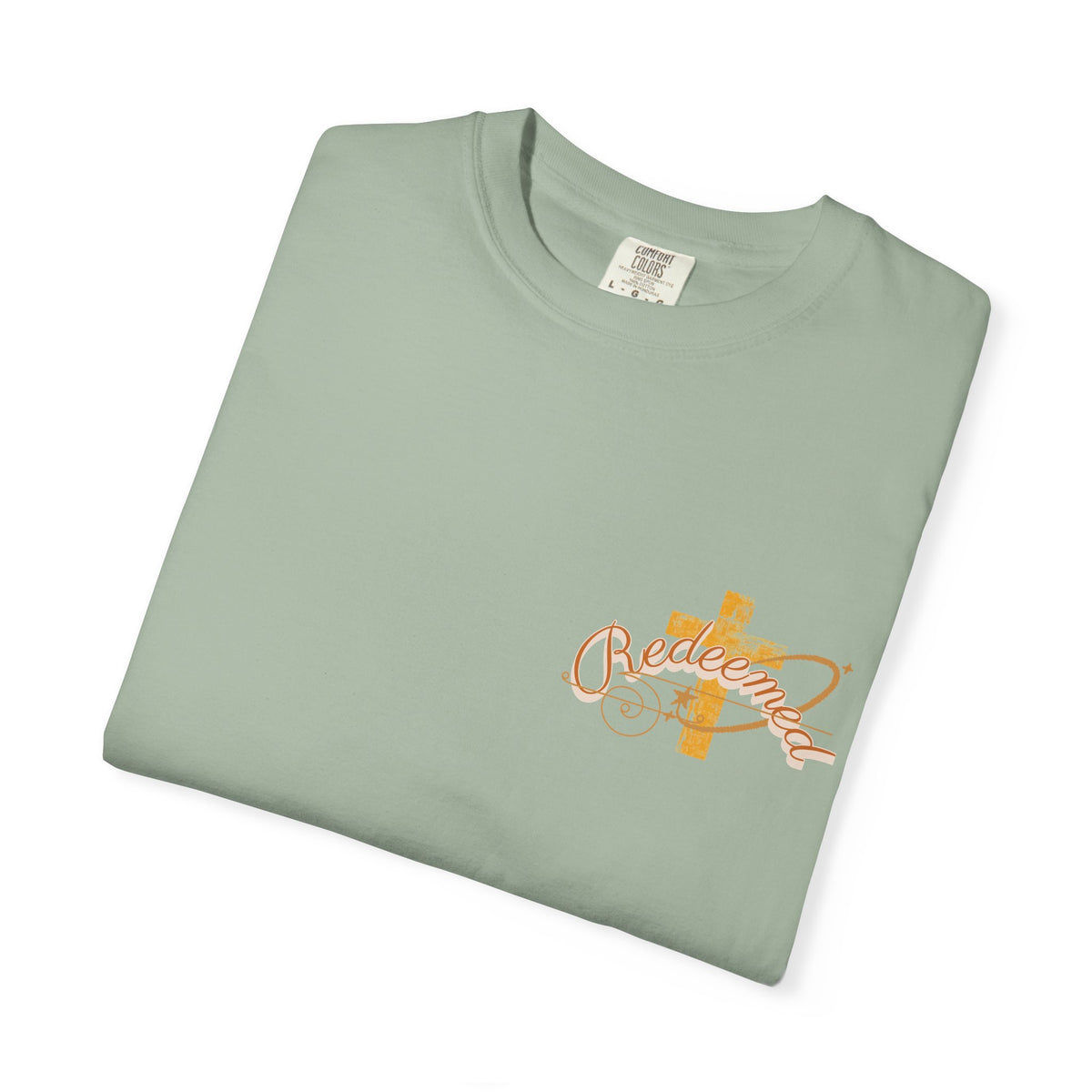 Redeemed Script T-Shirt — 'Salvador' Beach Vibe Graphic Tee