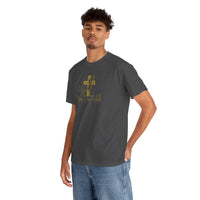 Christian T-Shirt - 'Hope You Can Hold' Gold Cross Tee