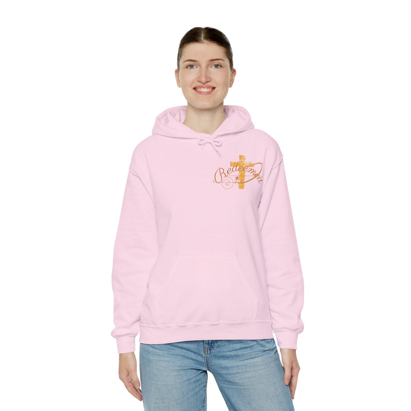 Saved Hoodie — Christian Cross Inspirational Pullover