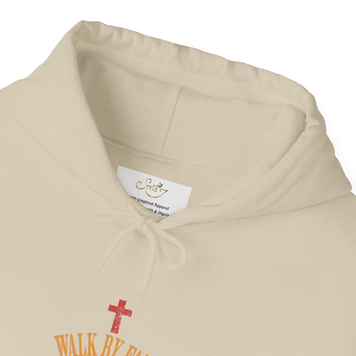 Blessed Faith Hoodie — "Walk by Faith" Christian Pullover