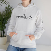 Amen & AI Unisex Heavy Blend™ Hooded Sweatshirt