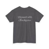 Amen & Algorithms T‑Shirt — “Blessed with Intelligence” Graphic Tee