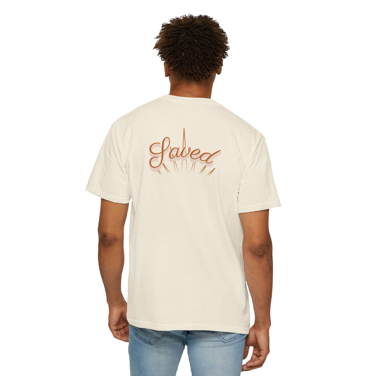 Surfboard Script T-Shirt — 'Salvador' Beach Vibe Graphic Tee