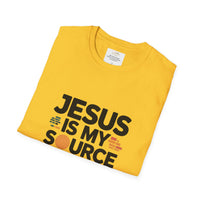 Jesus Is My Source Code T-Shirt — Christian Programmer Tee