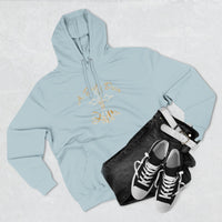 Faith Script Hoodie — "A Daily Dose of Faith" Gold Script Fleece Hoodie