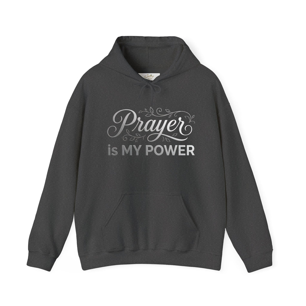 Prayer Is My Power Hoodie — "Before You Check Your Phone Today, Check Your Heart" Christian Hoodie