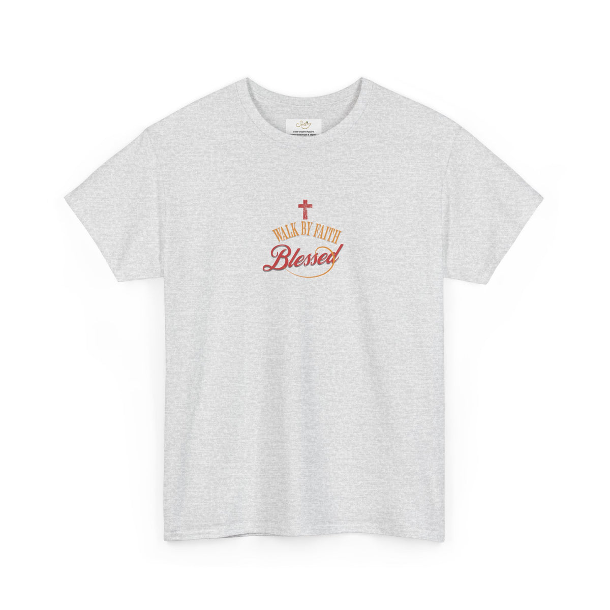 Unisex Blessed Faith T-Shirt — Christian Cross Religious Tee ("Blessed" design)
