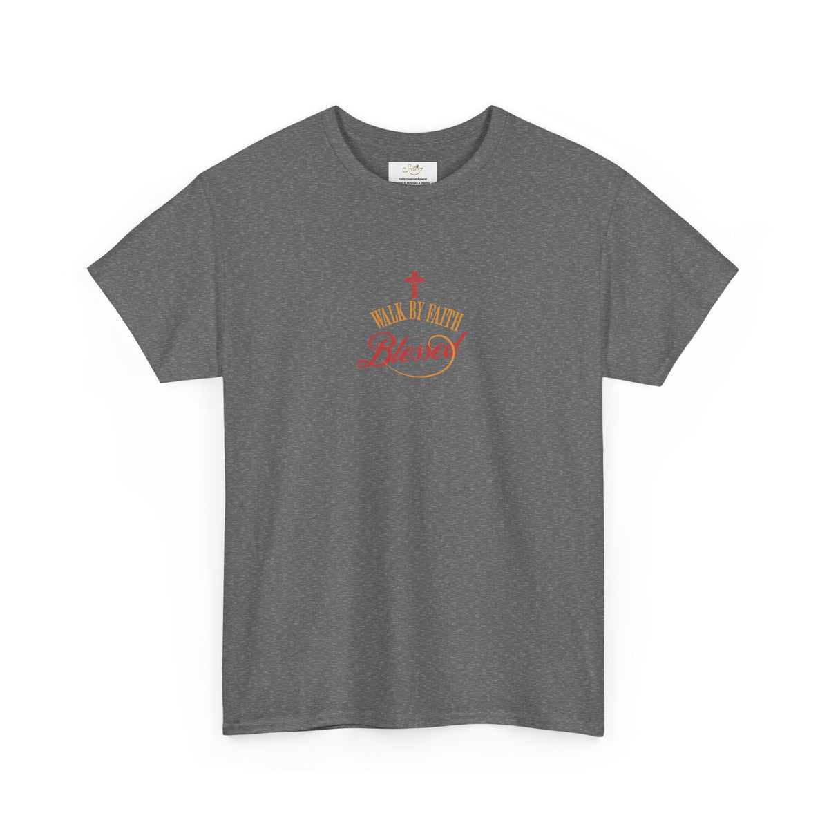 Unisex Blessed Faith T-Shirt — Christian Cross Religious Tee ("Blessed" design)