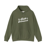Faith & Framework Hoodie — Inspirational Christian Pullover