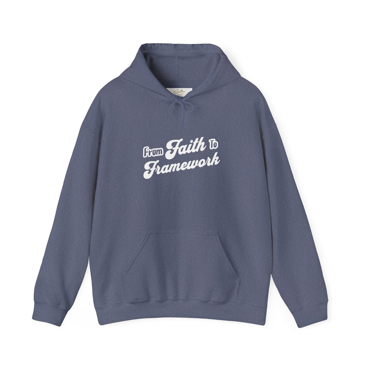 Faith & Framework Hoodie — Inspirational Christian Pullover