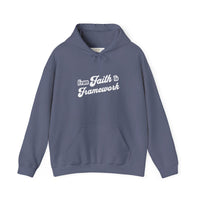 Faith & Framework Hoodie — Inspirational Christian Pullover
