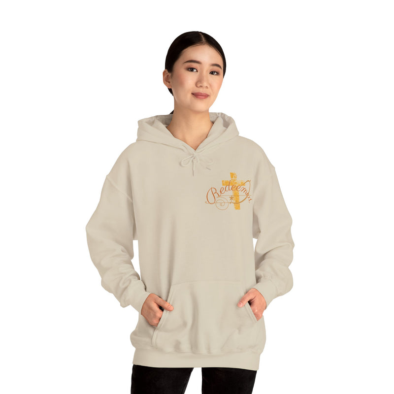 Saved Hoodie — Christian Cross Inspirational Pullover