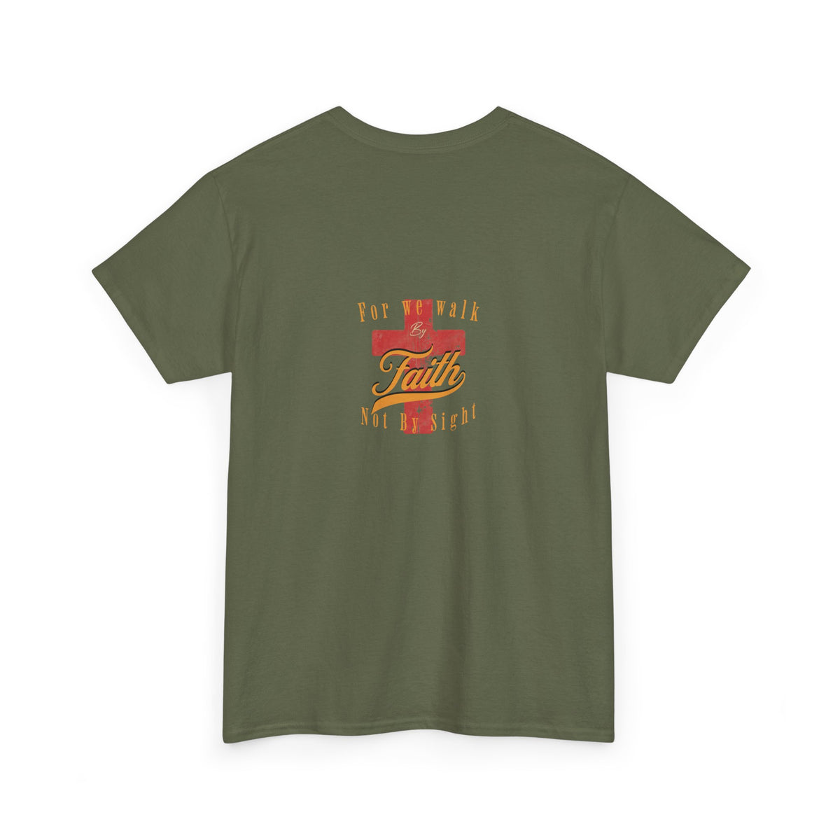 Unisex Blessed Faith T-Shirt — Christian Cross Religious Tee ("Blessed" design)